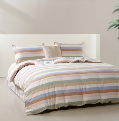 Garne Färbung 100% Baumwolle Deckenbedeckung König OEM Luxus Deckenbedeckung