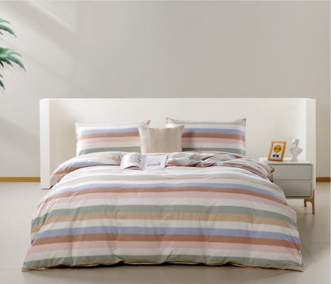 Garne Färbung 100% Baumwolle Deckenbedeckung König OEM Luxus Deckenbedeckung