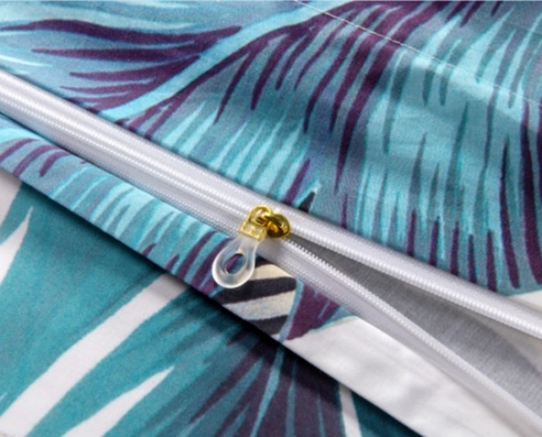 Digital gedruckte Baumwolldecken-Twin-XL-Blumendecken-Set
