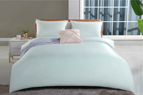 100% TENCEL Fiber Lichtgrüne Decke Super King Decke Set