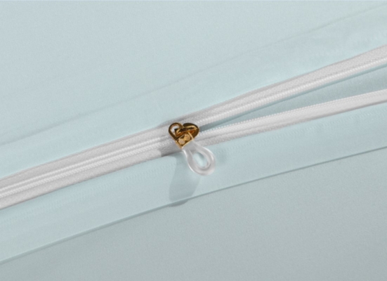 100% TENCEL Fiber Lichtgrüne Decke Super King Decke Set