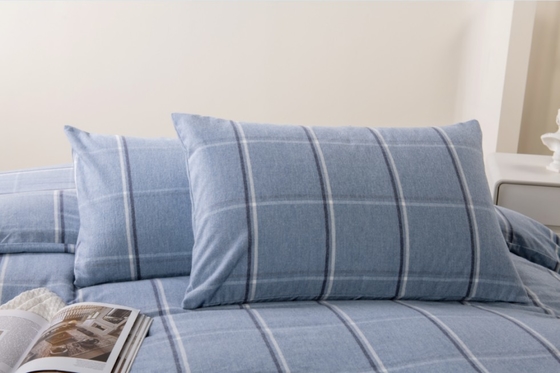 OEM Zwillingsdecken bedeckt König Vollgröße Decken Decken bedeckt Blau Polyester gemischt Flannel