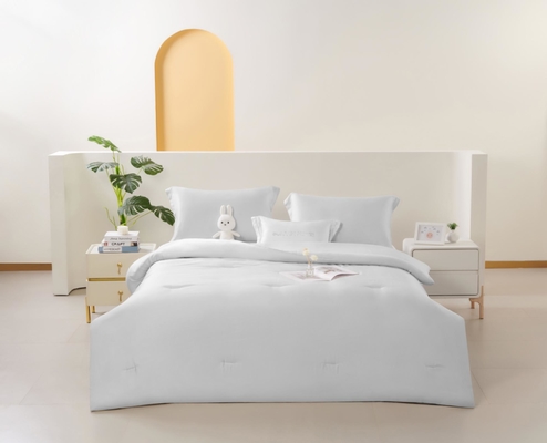 OEM Tencel Lyocell Komfort Set Weiß Komfortable Zwillings Komfort Sets