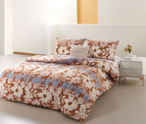 Baumwollgedruckte Decke Set Atemberaubende Kingsize Decke Sets
