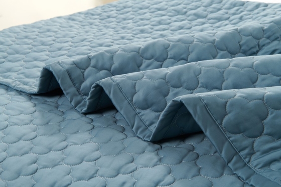 100% Baumwolle Blaue Decke Set Solid King Size Komfort Set Atmung