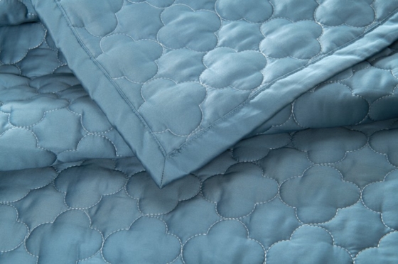 100% Baumwolle Blaue Decke Set Solid King Size Komfort Set Atmung