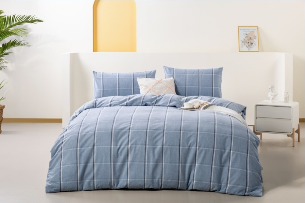 OEM Zwillingsdecken bedeckt König Vollgröße Decken Decken bedeckt Blau Polyester gemischt Flannel